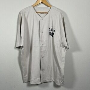 AS Colour Baseball Jersey Men 2XL Gray Excellent Por Osos Vodka Drinking Club
